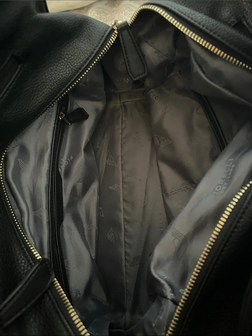 Fiorelli Black Structured Top-Handle Satchel